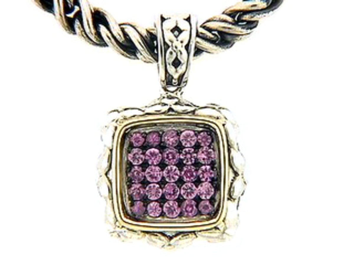 PINK SAPPHIRE PENDANT