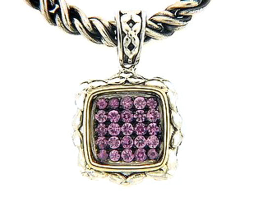 PINK SAPPHIRE PENDANT