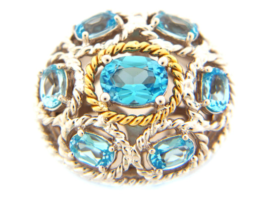 BLUE TOPAZ RING