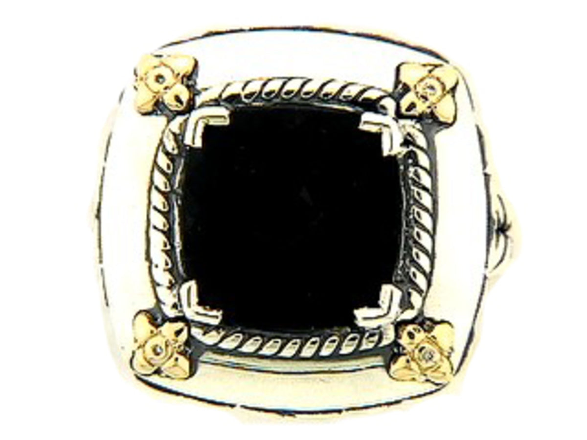 SMOKEY QUARTZ & DIAMOND RING