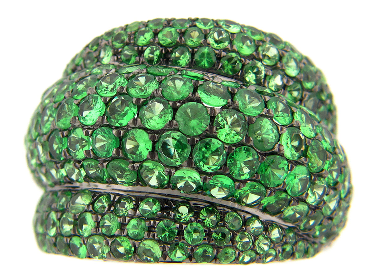 TSAVORITE RING