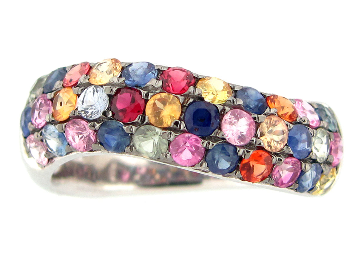 Fancy Sapphire Ring, Silver (H)