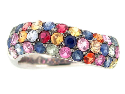 Fancy Sapphire Ring, Silver (H)